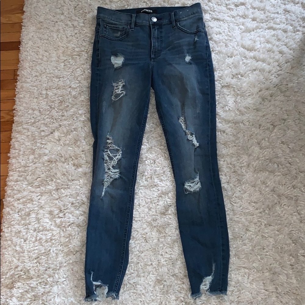 High rise jegging